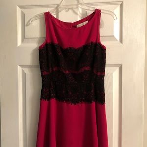 LOFT lovely fit and flare dress